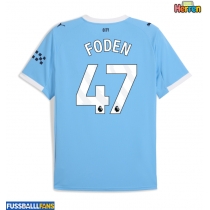 Manchester City Phil Foden #47 Heimtrikot 2025-26 Kurzarm